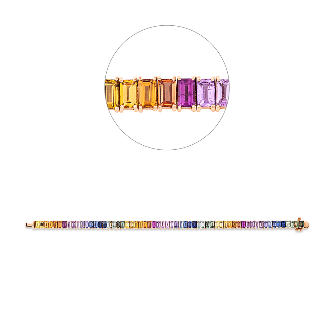 Rainbow &amp; Multicolor Armband - 5G905