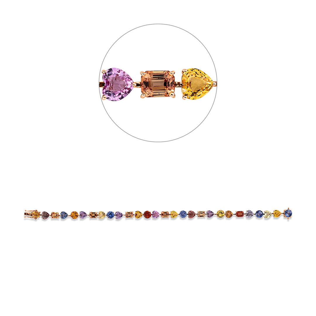 Rainbow &amp; Multicolor Armband - 5G927