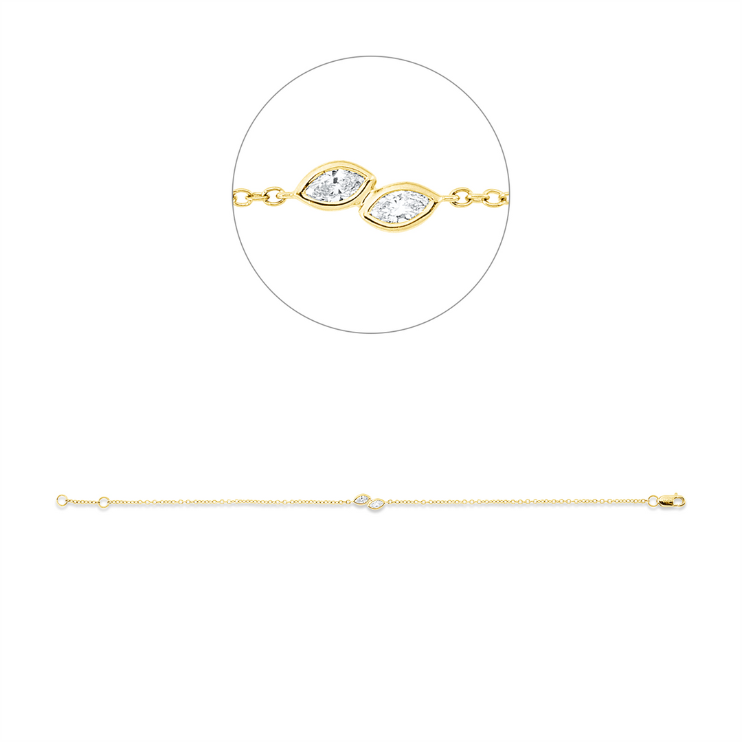 Modern Woman Armband - 5G954