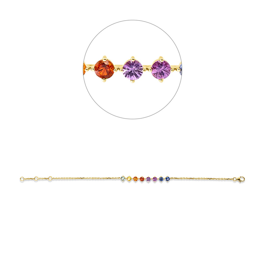 Rainbow &amp; Multicolor Armband - 5G959