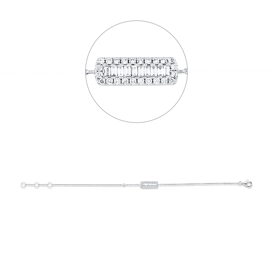 Baguette Armband - 5H058