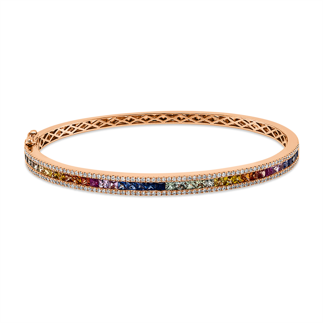 Rainbow &amp; Multicolor Armreif - 6B666